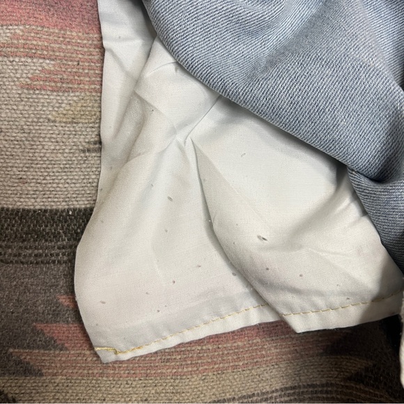 Miss Sparkling Boutique Denim Mini Wrap Skirt - Picture 11 of 11